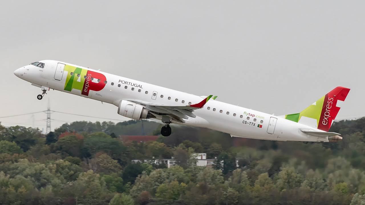 CS-TTX TAP Express Portugal Embraer ERJ-195