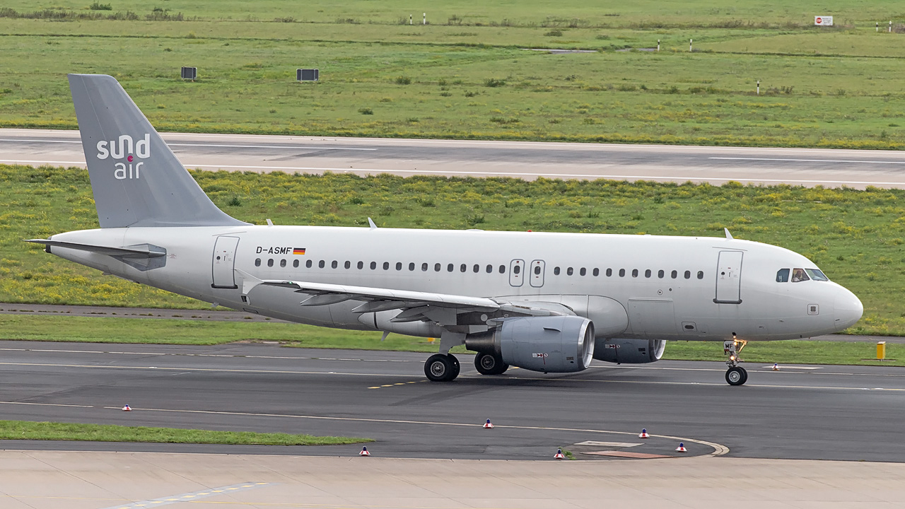 D-ASMF Sundair Airbus A319-100