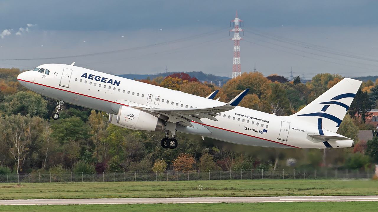 SX-DNB Aegean Airlines Airbus A320-200/S