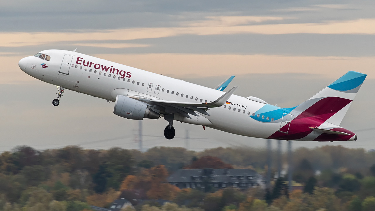 D-AEWU Eurowings Airbus A320-200/S