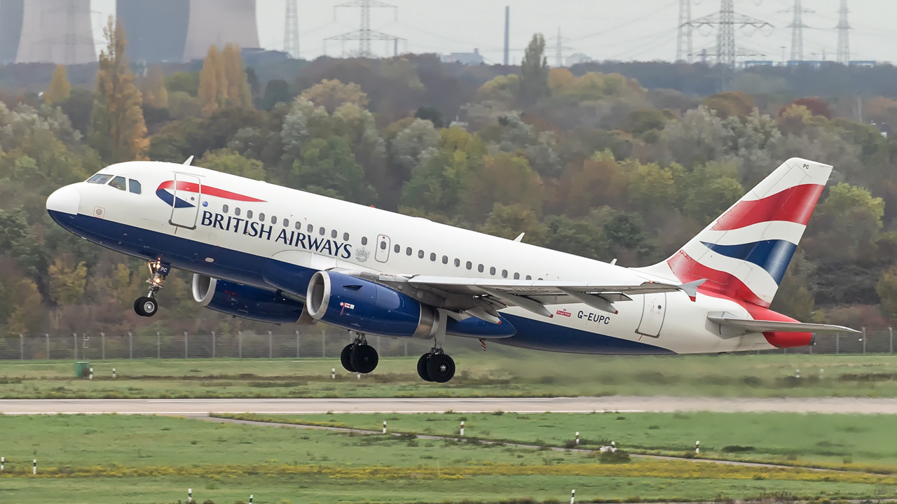 G-EUPC British Airways Airbus A319-100