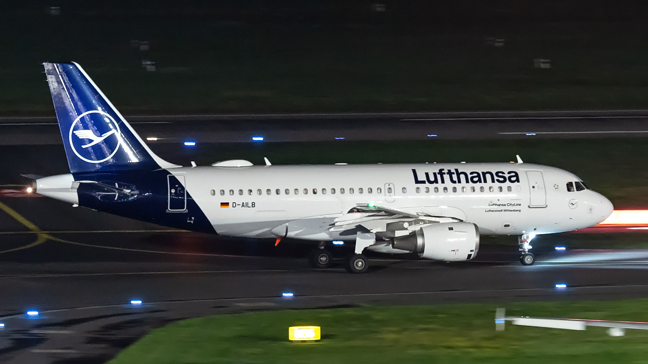 D-AILB Lufthansa (CityLine) Airbus A319-100