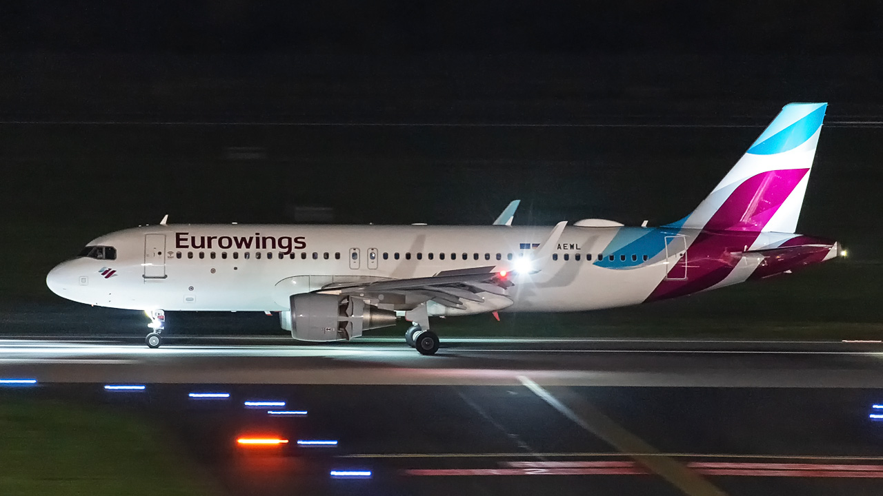 D-AEWL Eurowings Airbus A320-200/S