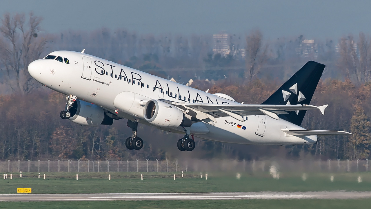 D-AILS Lufthansa (CityLine) Airbus A319-100