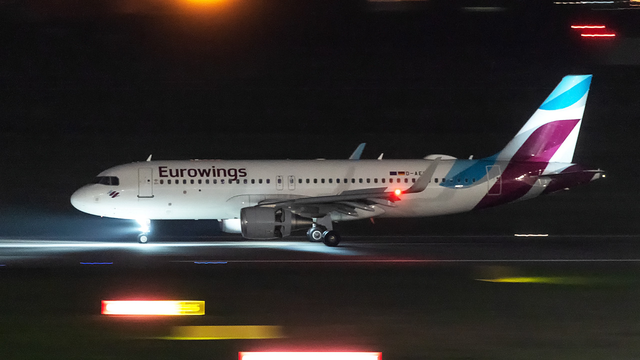 D-AEWV Eurowings Airbus A320-200/S