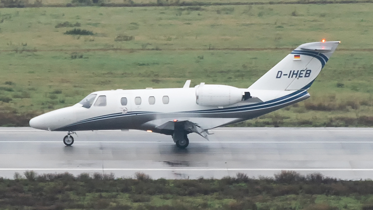 D-IHEB Silver Cloud Air Cessna 525 Citation CJ1