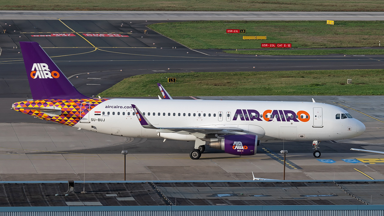 SU-BUJ Air Cairo Airbus A320-200