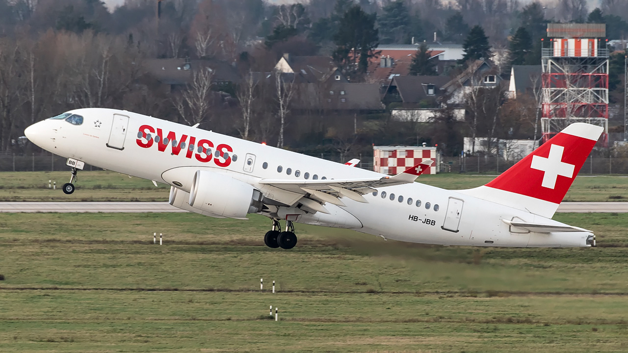 HB-JBB Swiss Airbus A220-100