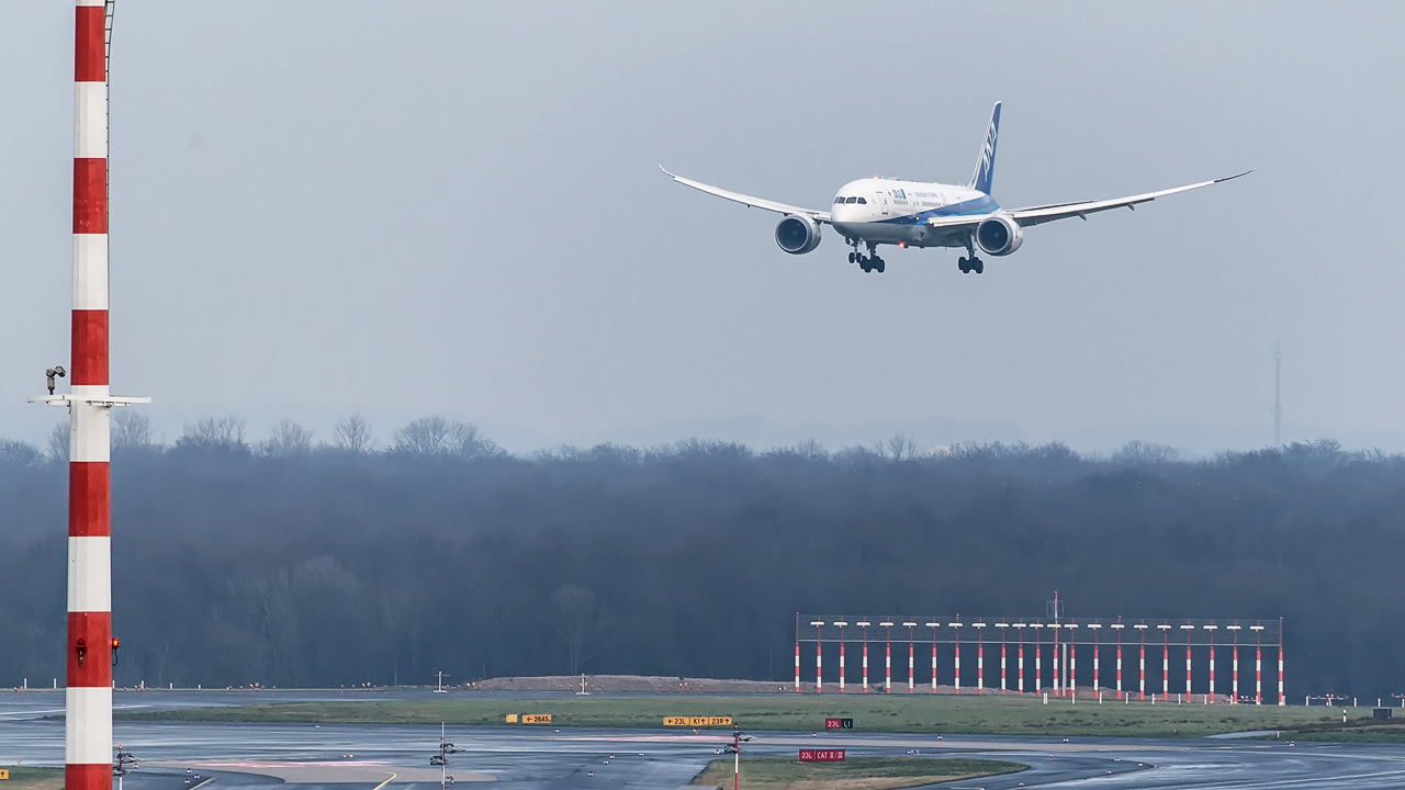 JA814A All Nippon Airways (ANA) Boeing 787-8