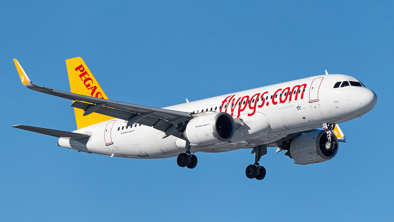 TC-NBU Pegasus Airlines Airbus A320-200neo