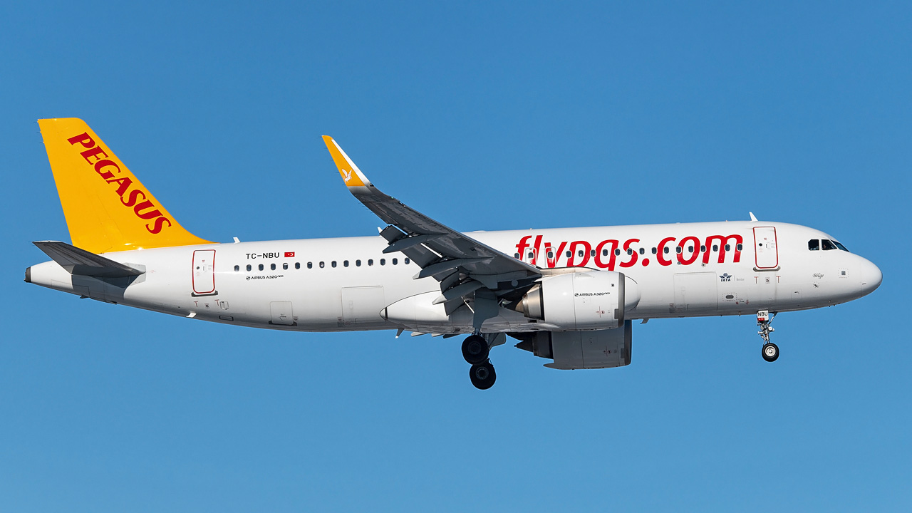 TC-NBU Pegasus Airlines Airbus A320-200neo