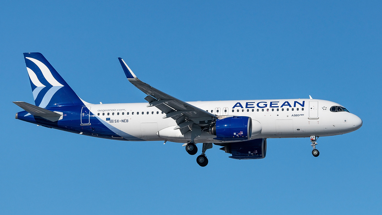 SX-NEB Aegean Airlines Airbus A320-200neo