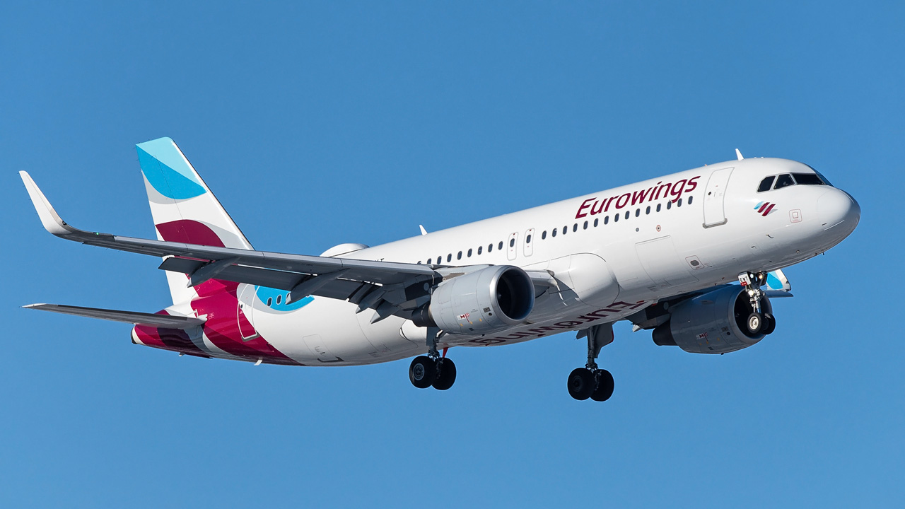 D-AEWT Eurowings Airbus A320-200