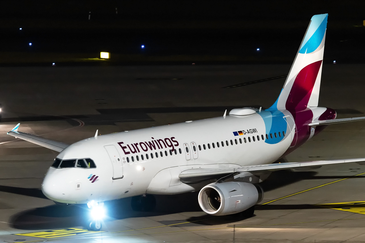 D-AGWI Eurowings Airbus A319-100
