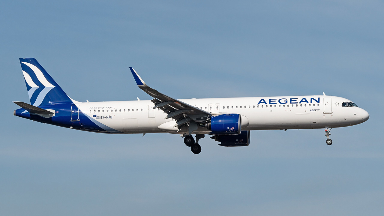 SX-NAB Aegean Airlines Airbus A321-200neo