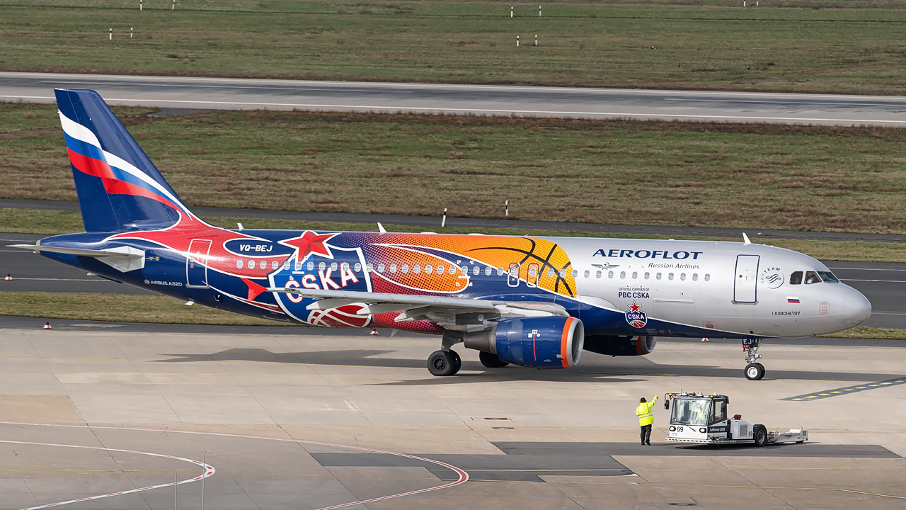 VQ-BEJ Aeroflot Airbus A320-200