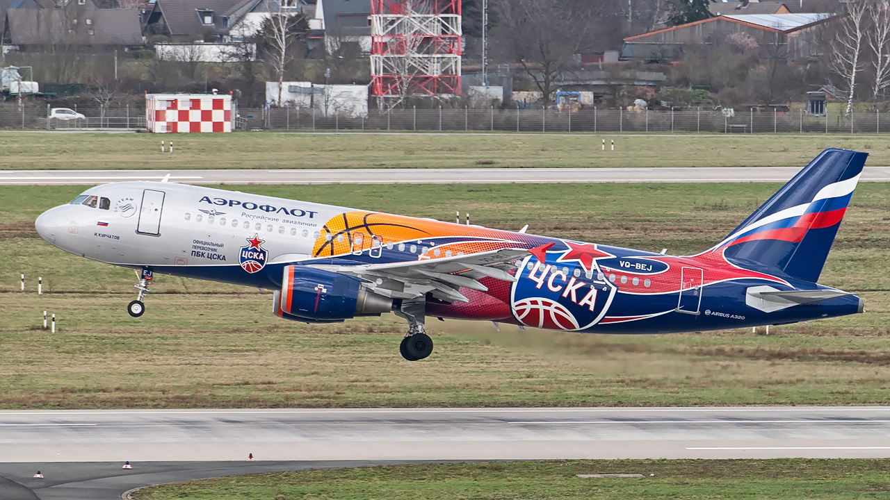 VQ-BEJ Aeroflot Airbus A320-200