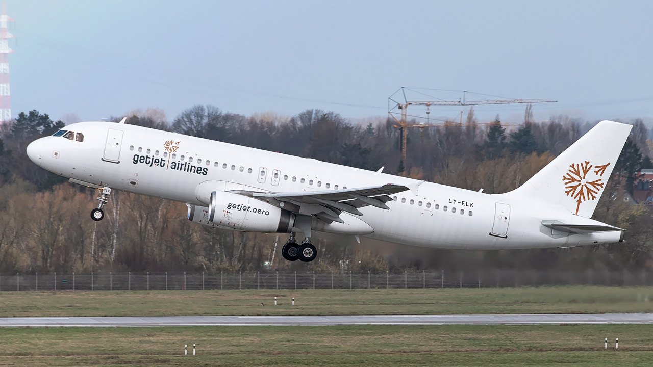 LY-ELK GetJet Airlines Airbus A320-200