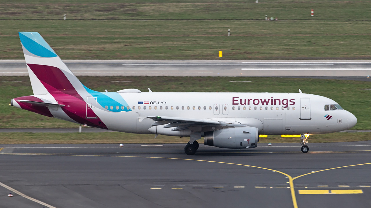 OE-LYX Eurowings Europe Airbus A319-100