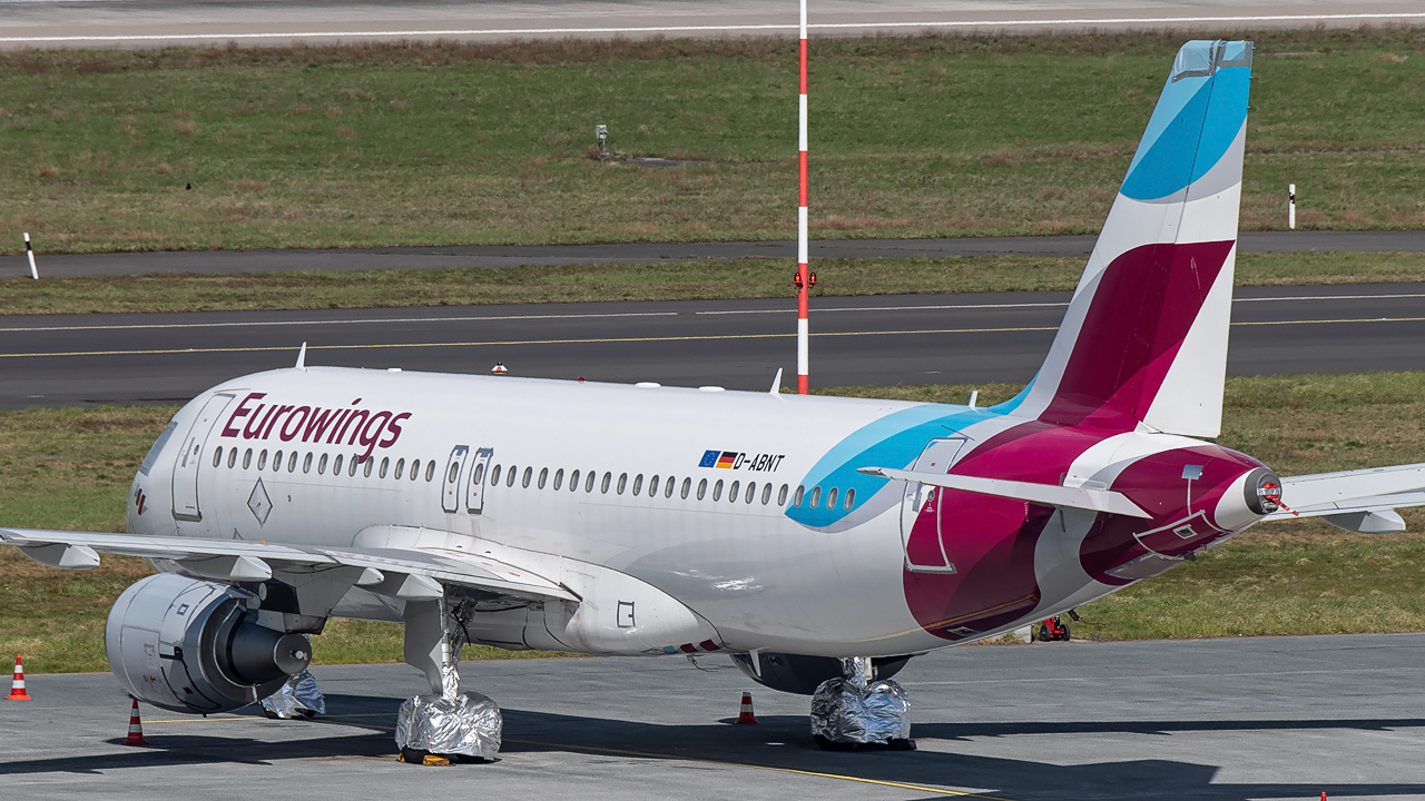 D-ABNT Eurowings Airbus A320-200