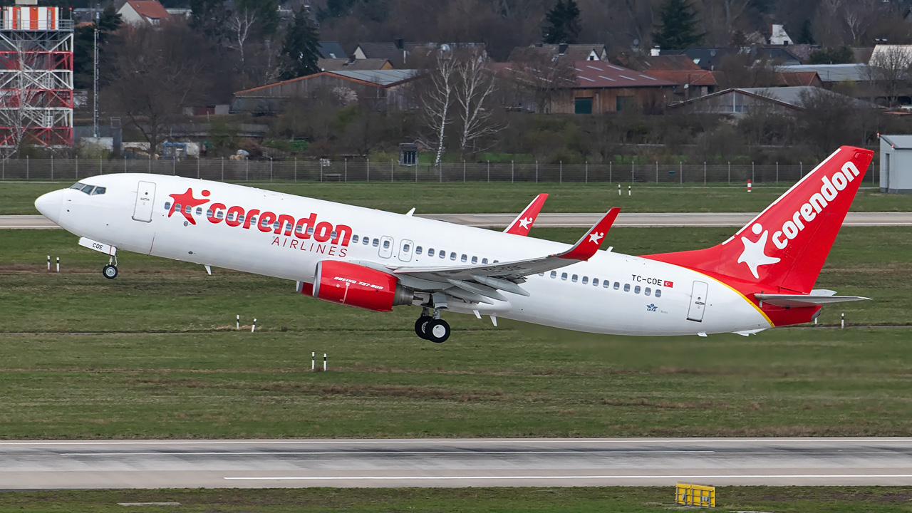 TC-COE Corendon Airlines Boeing 737-800