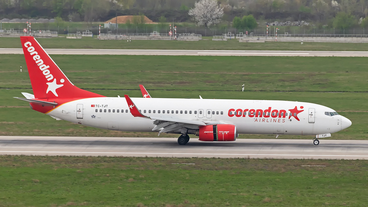 TC-TJT Corendon Airlines Boeing 737-800