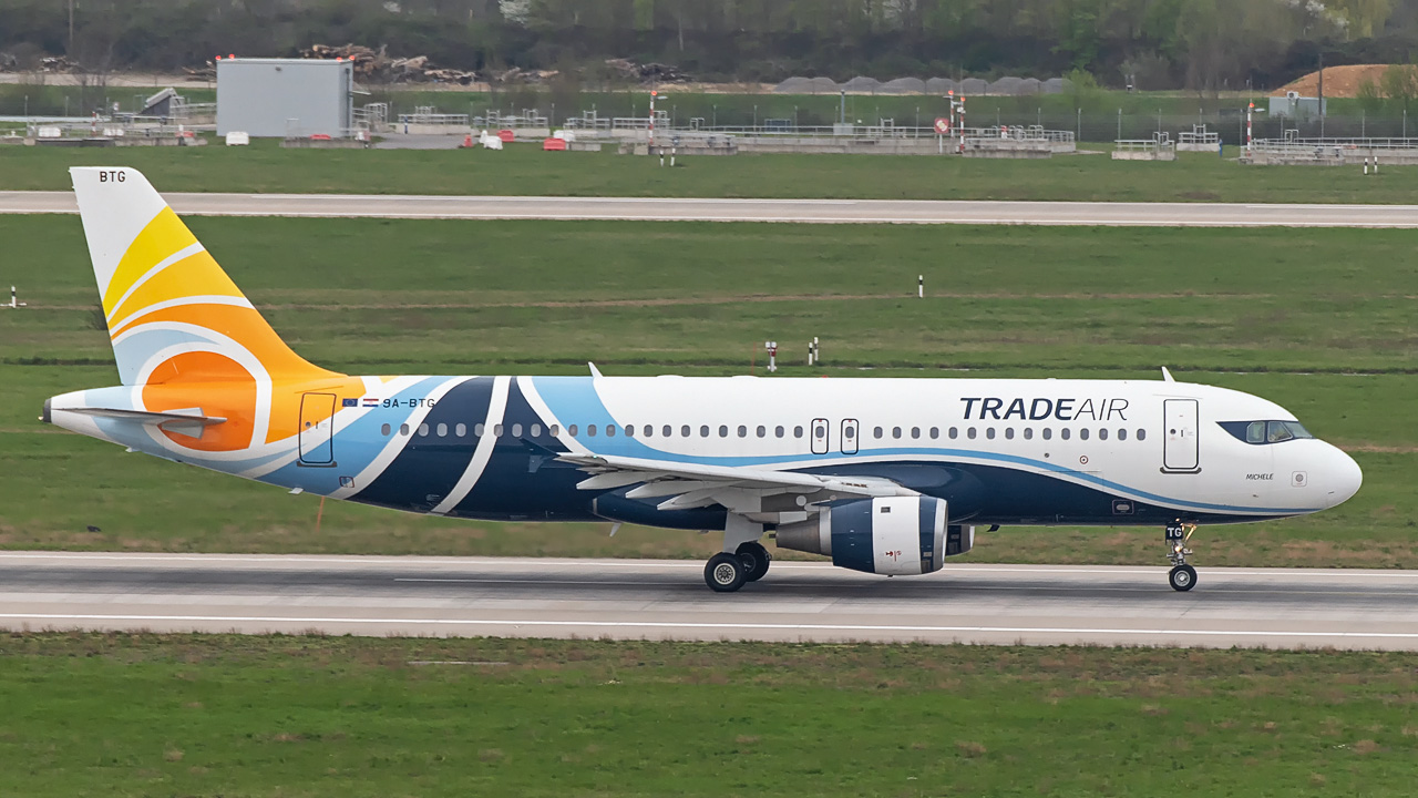 9A-BTG Trade Air Airbus A320-200