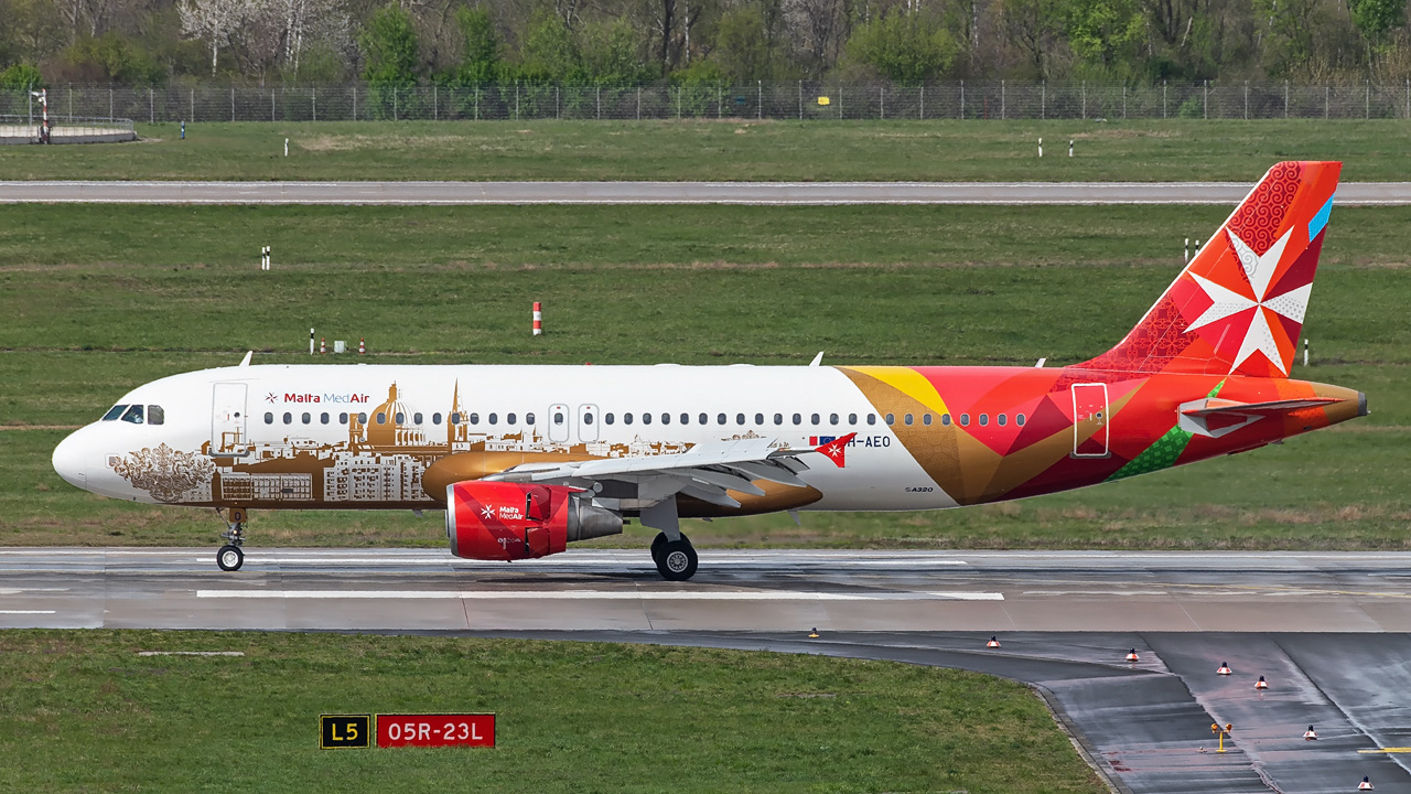 9H-AEO Malta MedAir Airbus A320-200