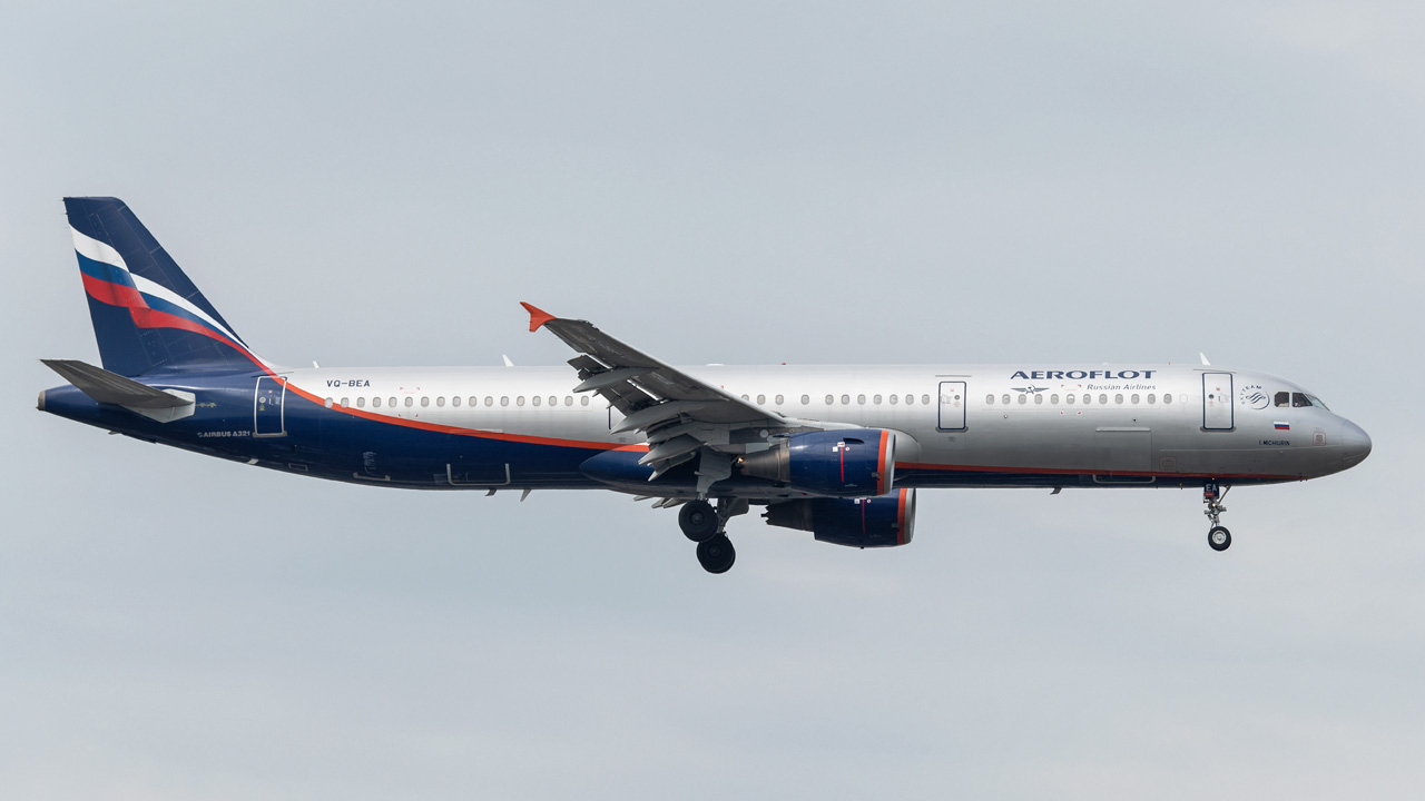 VQ-BEA Aeroflot Airbus A321-200