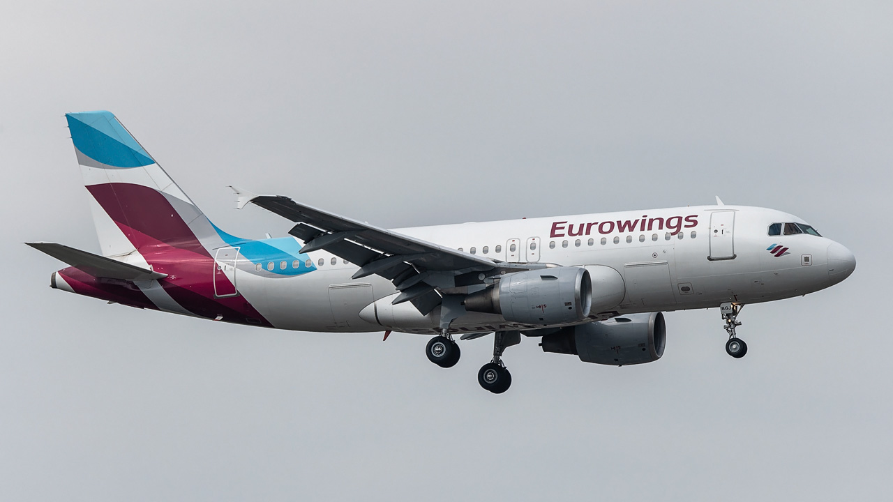 D-ABGJ Eurowings Airbus A319-100