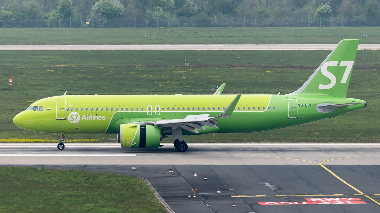 VQ-BCF S7-Airlines Airbus A320-200neo