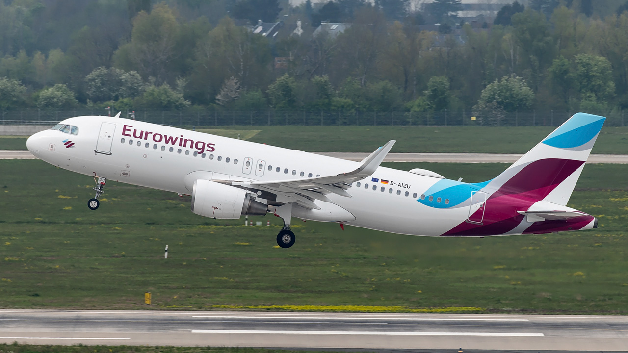 D-AIZU Eurowings Airbus A320-200/S