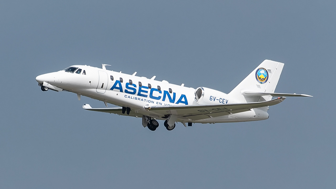 6V-CEV ASECNA Cessna 680 Citation Sovereign