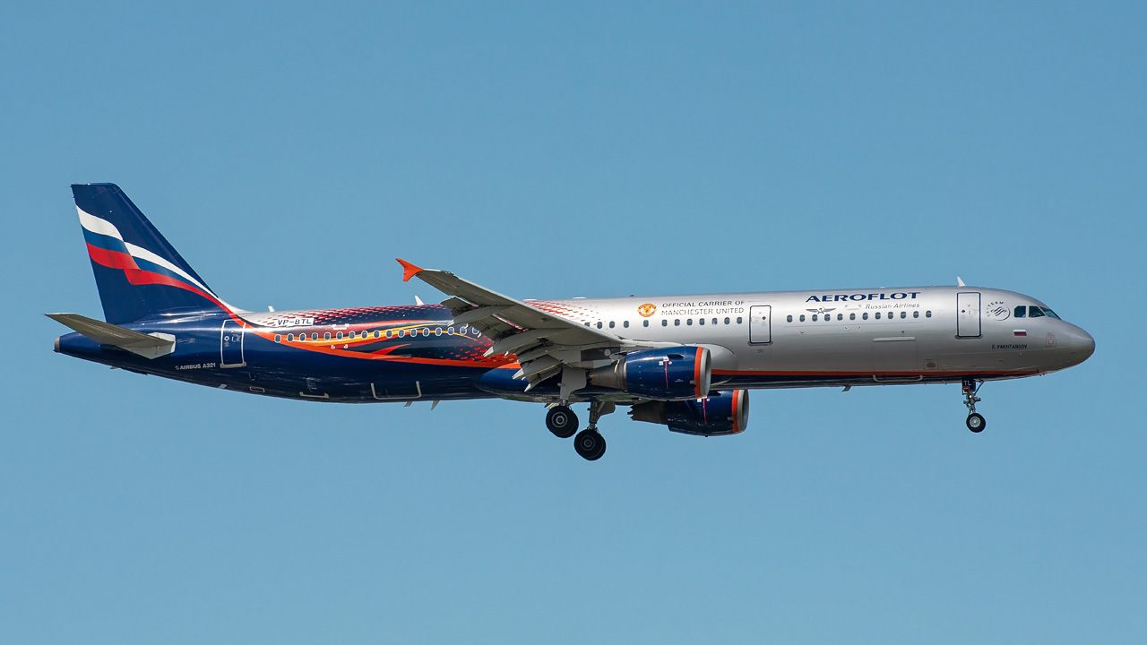 VP-BTL Aeroflot Airbus A321-200