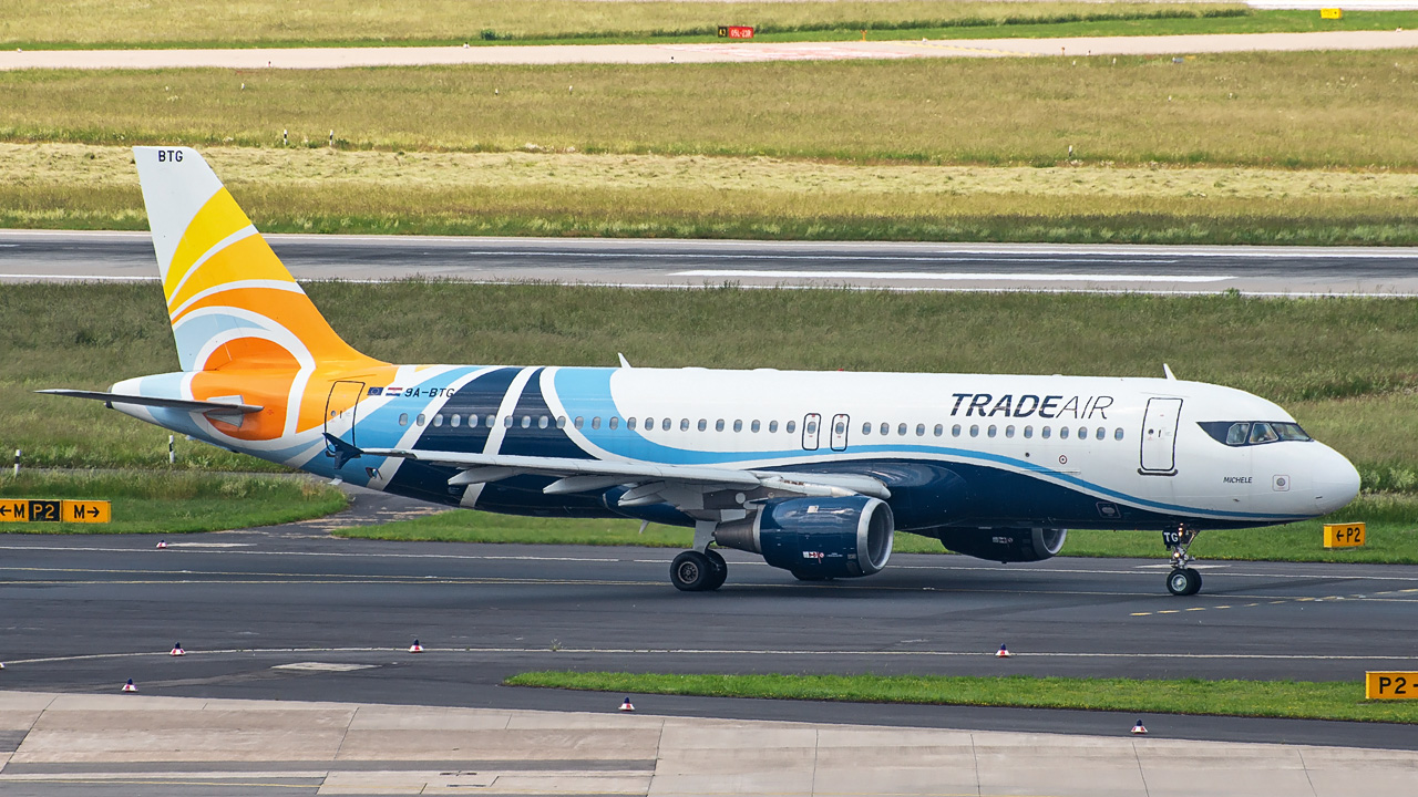 9A-BTG Trade Air Airbus A320-200