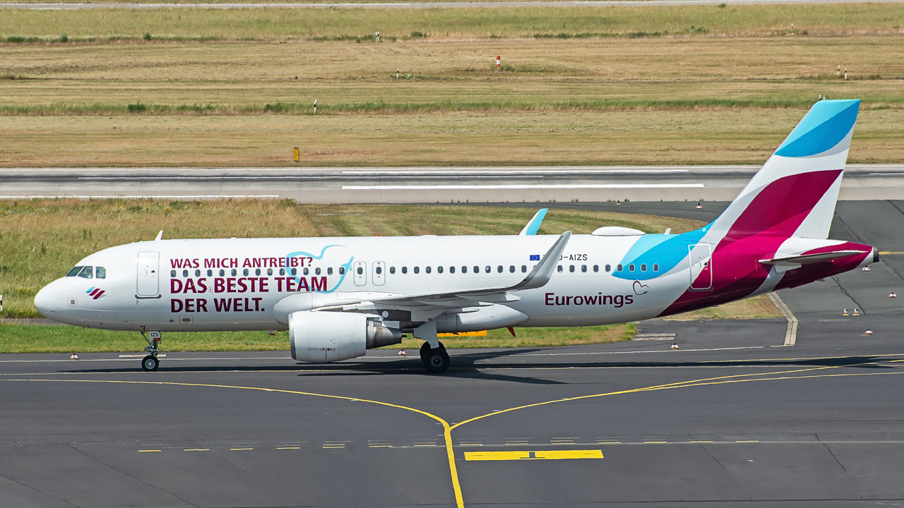 D-AIZS Eurowings Airbus A320-200/S