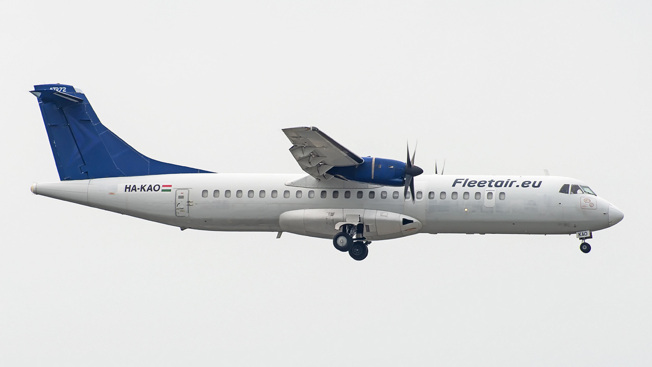 HA-KAO Fleet Air Aerospatiale ATR-72-200(F)