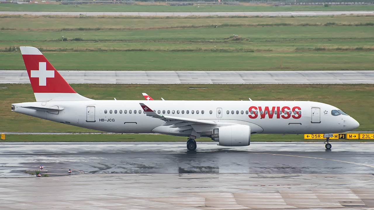 HB-JCG Swiss Airbus A220-300