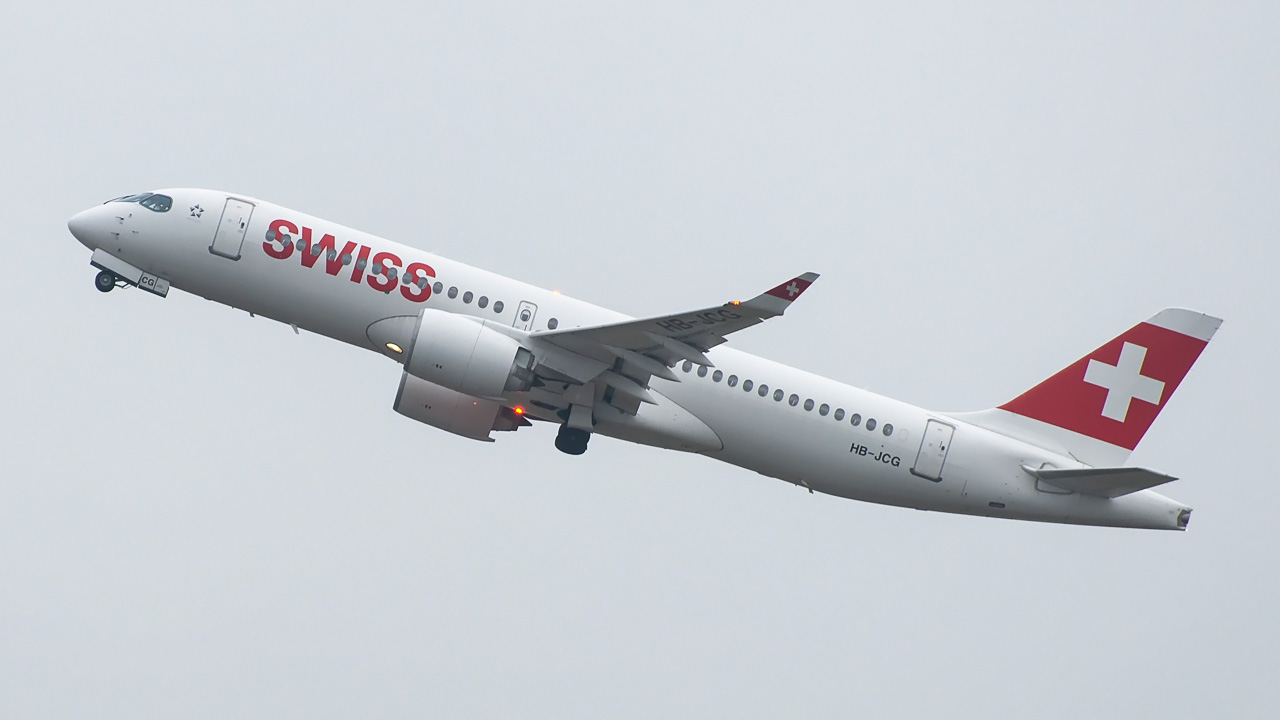 HB-JCG Swiss Airbus A220-300