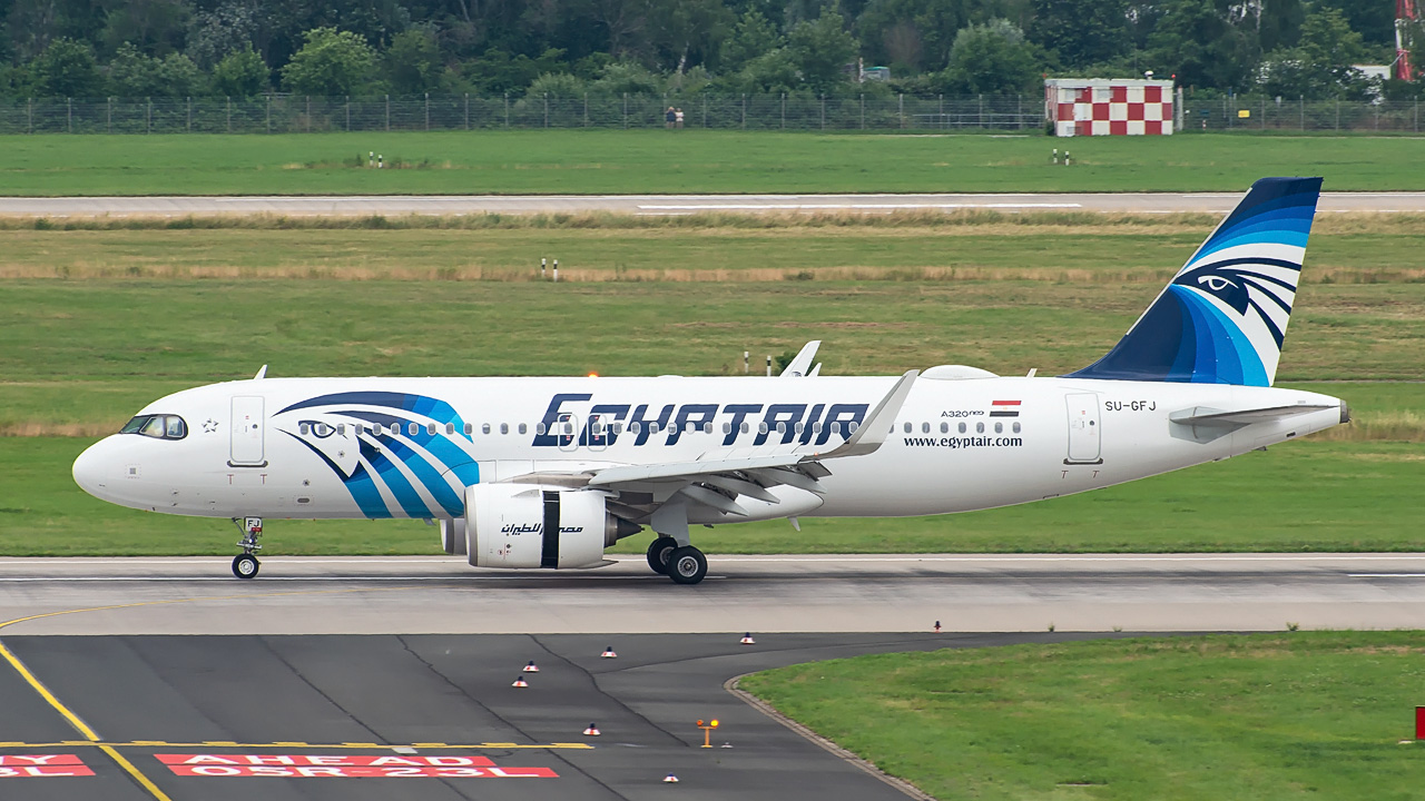 SU-GFJ Egypt Air Airbus A320-200neo