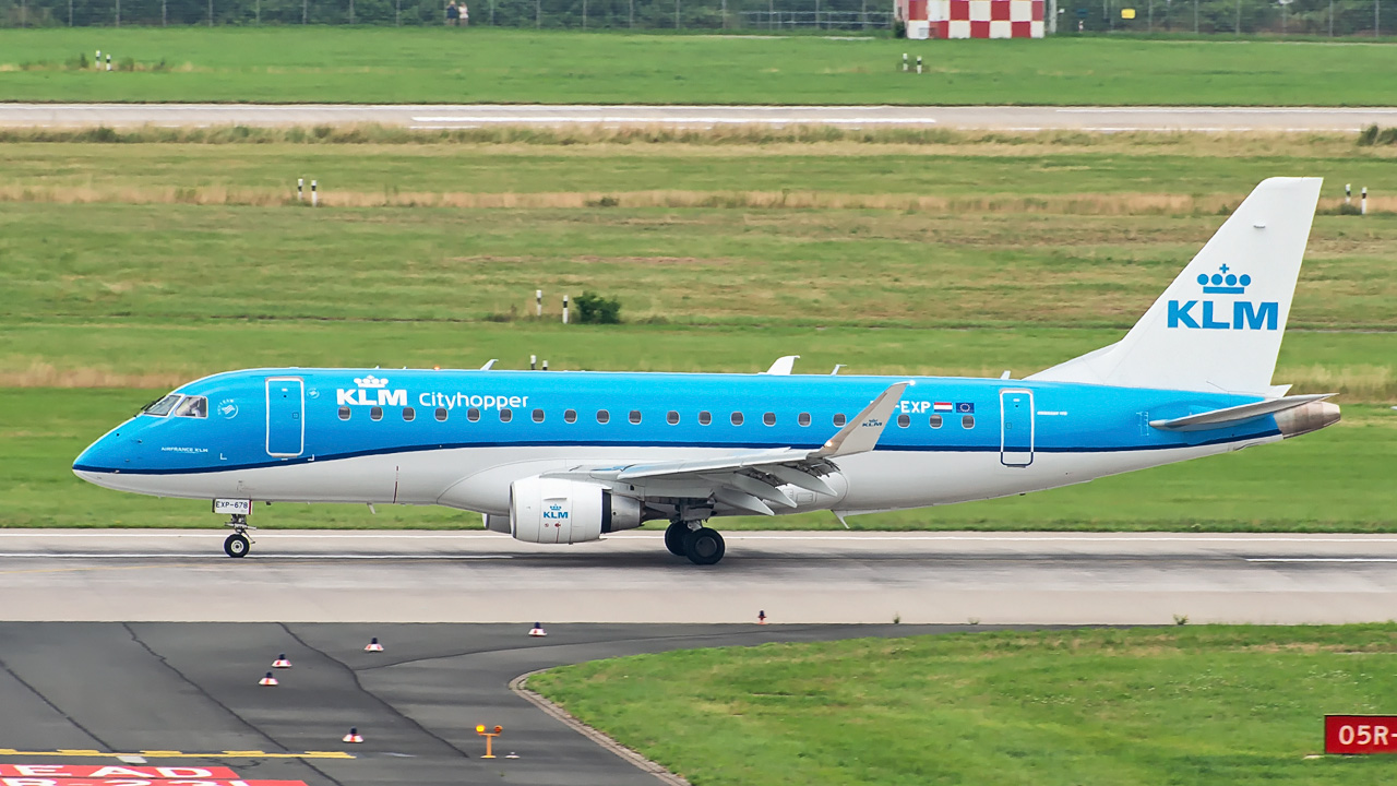 PH-EXP KLM cityhopper Embraer ERJ-175