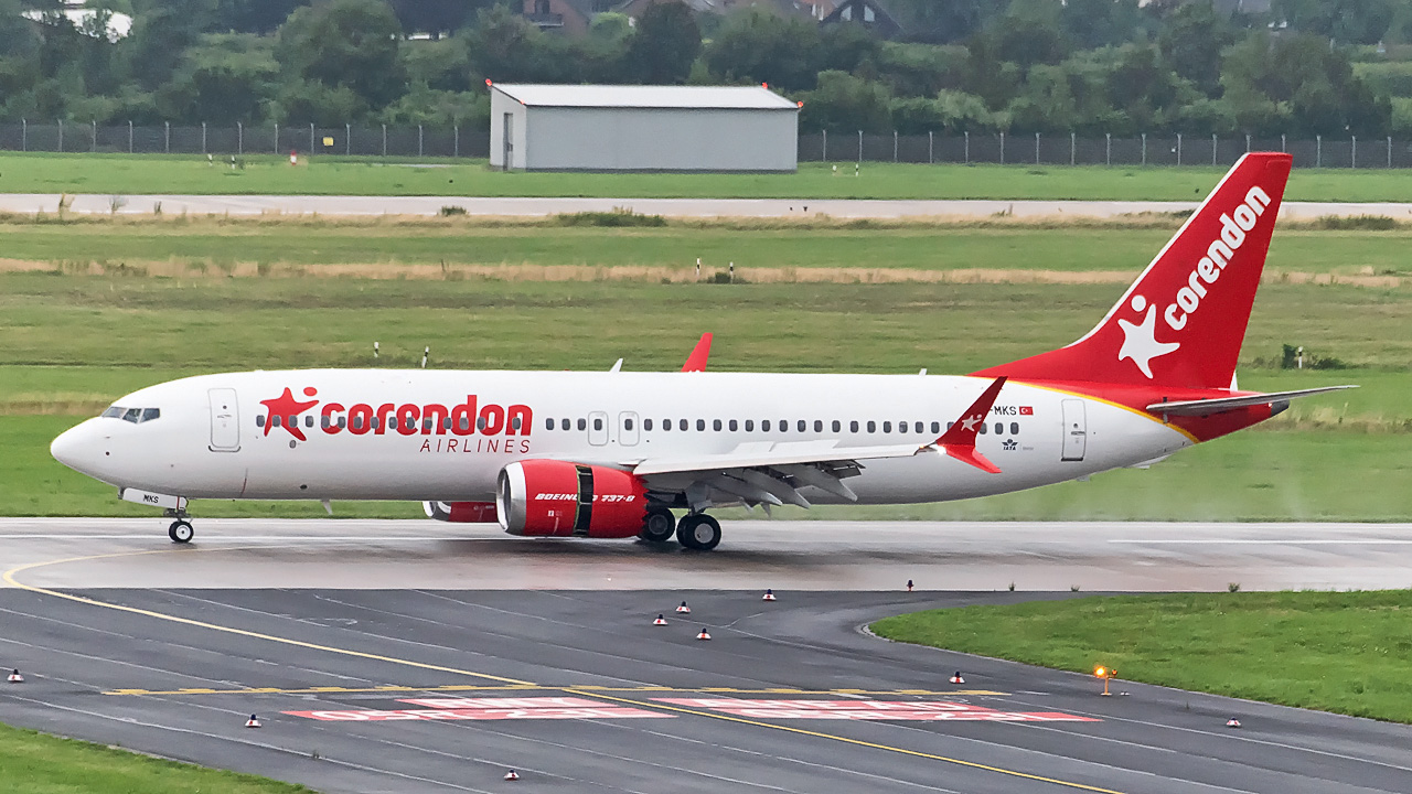 TC-MKS Corendon Airlines Boeing 737 MAX 8