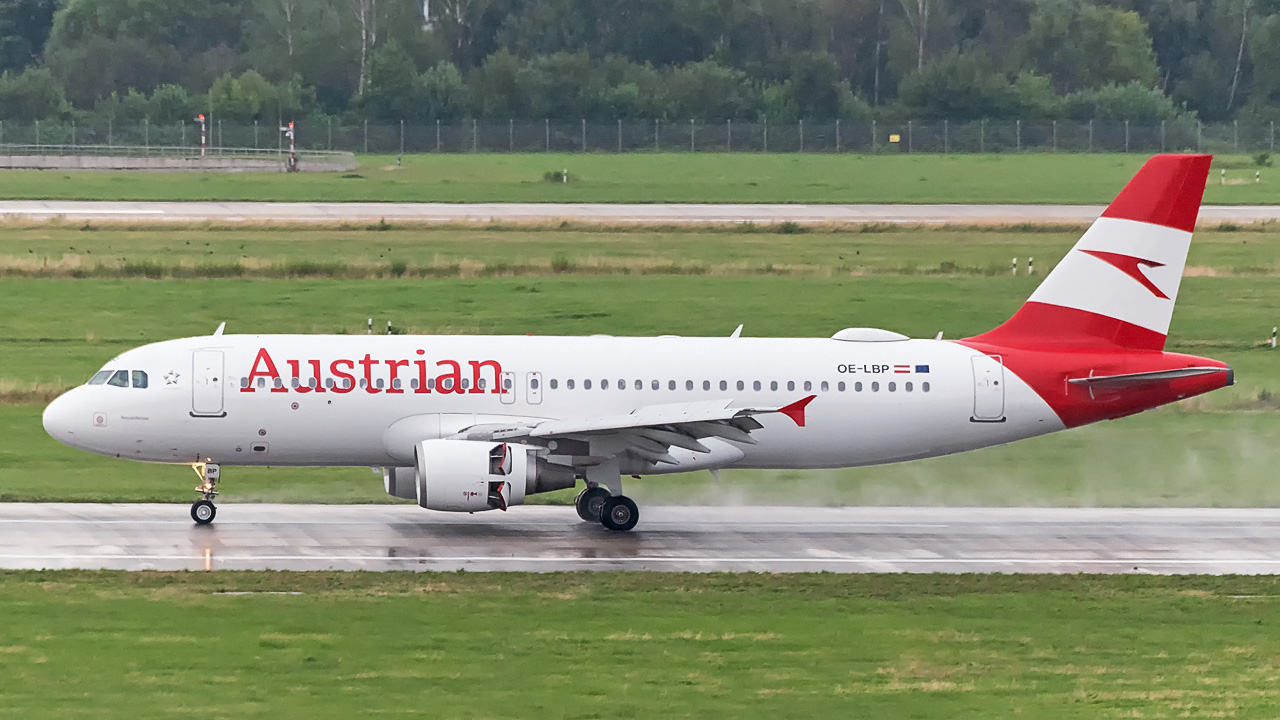 OE-LBP Austrian Airlines Airbus A320-200