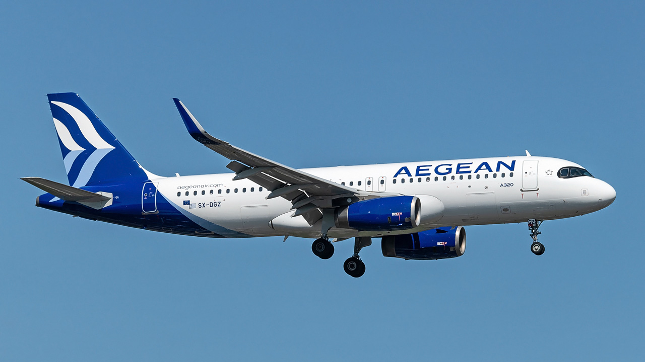 SX-DGZ Aegean Airlines Airbus A320-200/S
