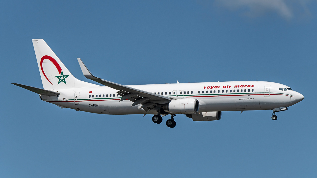 CN-RNP Royal Air Maroc (RAM) Boeing 737-800