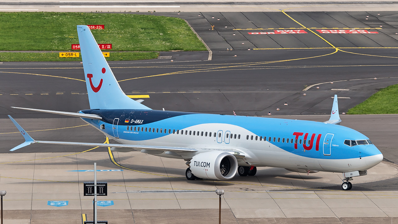 D-AMAX TUIfly Boeing 737 MAX 8