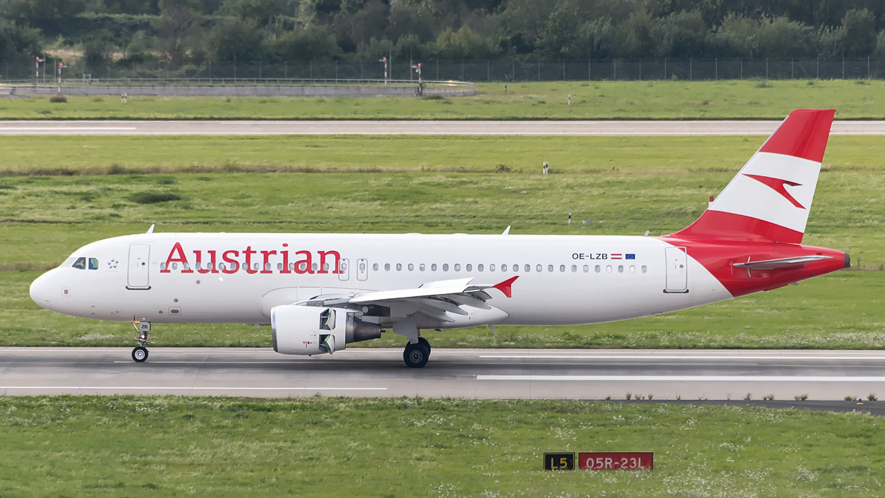 OE-LZB Austrian Airlines Airbus A320-200