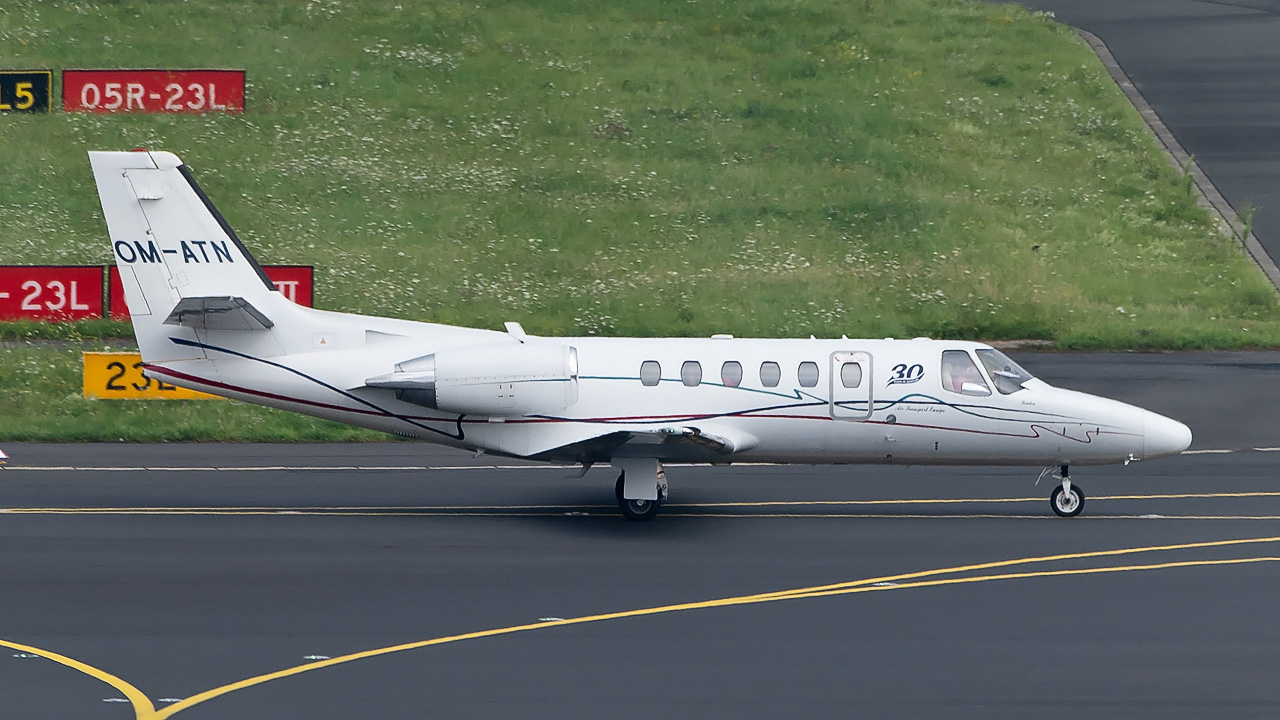 OM-ATN Air Transport Europe Cessna 550 Citation II