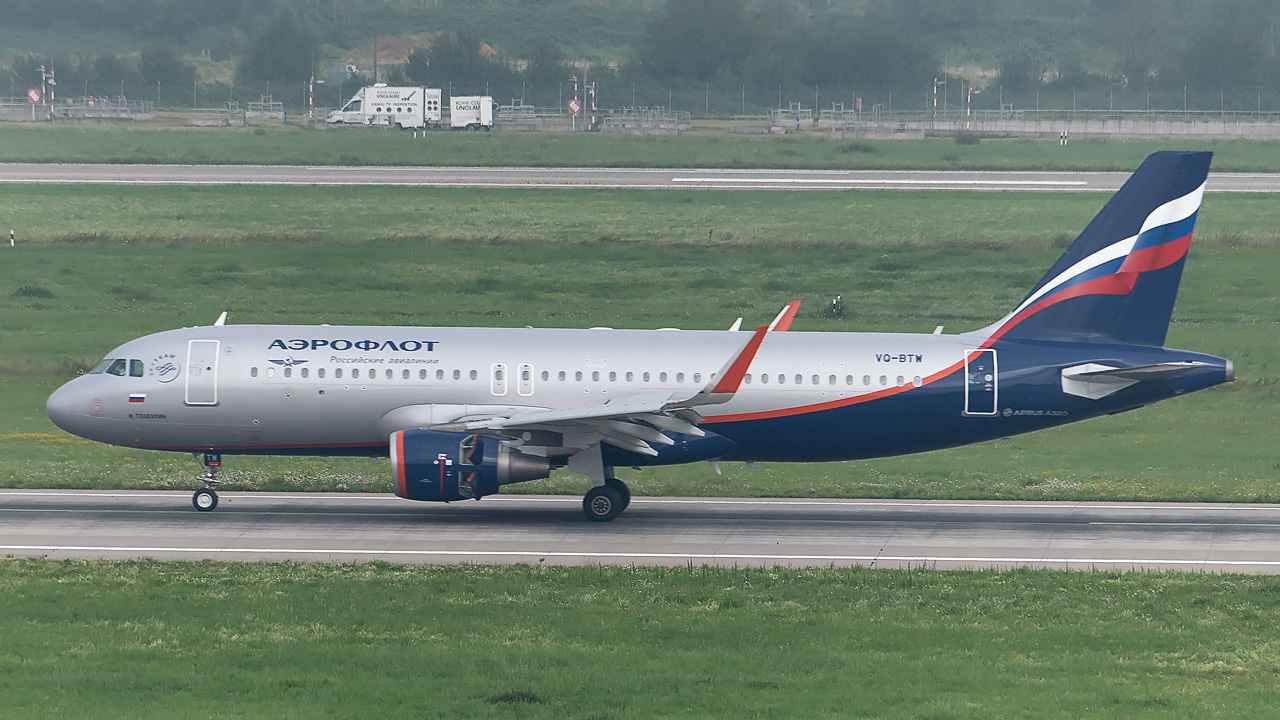 VQ-BTW Aeroflot Airbus A320-200/S