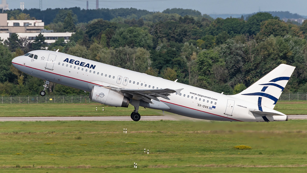 SX-DVK Aegean Airlines Airbus A320-200